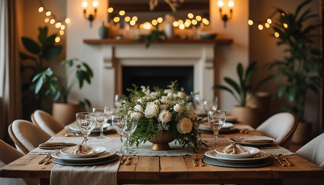 organisez un mariage inoubliable à la maison ! conseils, astuces et inspirations pour transformer votre lieu de vie en un espace chaleureux et élégant pour célébrer votre union avec vos proches.